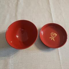 お食い初め　食器とお箸