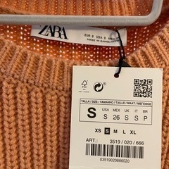 ZARA ニット服/ファッション セーター レディースの画像