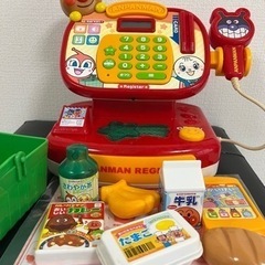 【お取り引き中】ピピッ！とおかいもの！アンパンマン レジスターの画像