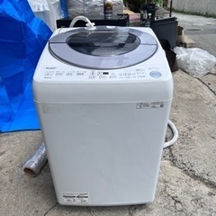 【‼️✨ファミリーサイズ✨‼️】SHARP  全自動洗濯機　8.0kg?ES-GV8E?