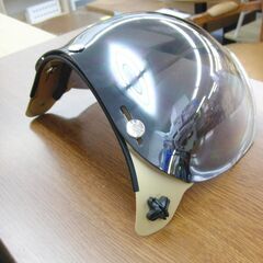 4/10迄商談中 72JAM スモーク バブルシールド ベース付 取り外し可能 ジェットヘルメットなど 札幌 手稲の画像