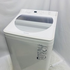 ◎Panasonic パナソニック 全自動電気洗濯機 8.0kg NA-FA80H8 泡洗浄 エコナビ 風乾燥 槽洗浄 2021年製 ホワイト 家電 生活家電 洗濯機