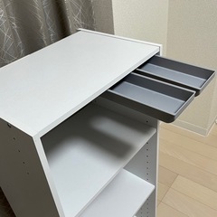 中古　ホワイト カラーボックス　14個 廃盤商品】ニトリ カラボ 3段 ホワイト (めぐ) 流山の収納家具《カラー