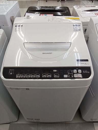 ★ジモティ割あり★ SHARP 洗濯機 5.5kg 20年製 動作確認／クリーニング済み TC154