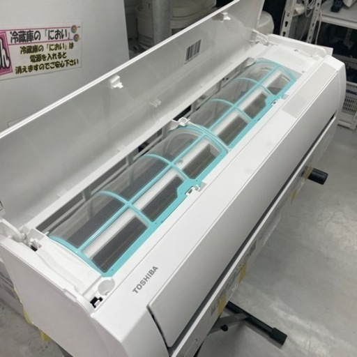 【東芝/エアコン4.0kw】【2021年製】【12畳用】クリーニング済/６ヶ月保証付き★【取付可】【管理番号10904】