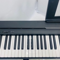 YAMAHA 電子ピアノ Pシリーズ 88鍵盤 ブラック P-45B 2016年製 ペダル キーボードスタンド付  楽器 鍵盤楽器、ピアノの画像
