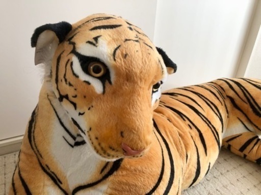 180cm特大 リアル虎のぬいぐるみ
