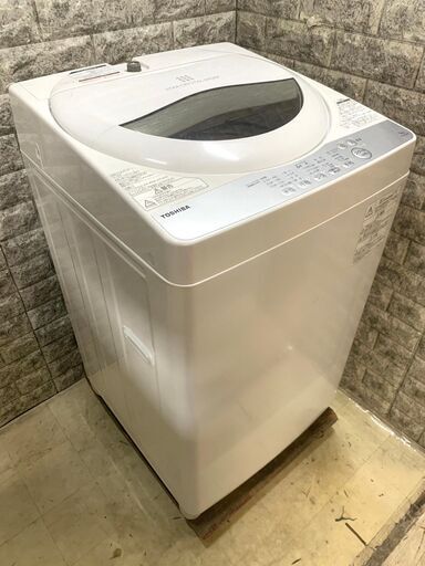 全国送料無料★3か月保証★洗濯機★東芝★2018年★5㎏★AW-5G6★S-758