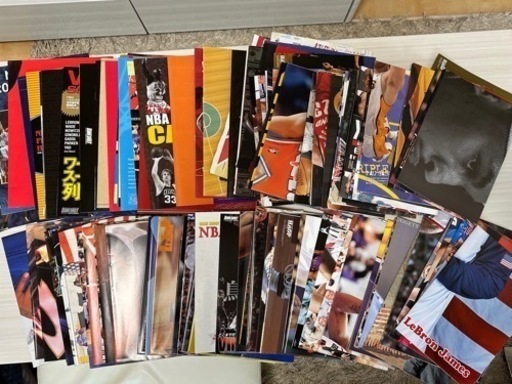 NBAポスターなど 合計155点　NBA雑誌HOOPとDUNKSHOTのポスターや特別付録