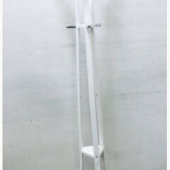 コートラック　帽子掛け　カバン掛け　ホワイト　コートハンガースタ...