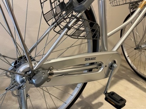ダイワサイクルデュラシックF 自転車27インチ3段内装変速シルバー