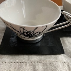 未使用品 カップ＆ソーサー ペア       の画像