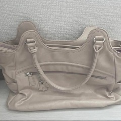 【美品】ビジネスバッグ ベージュ 北見市の画像