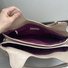【美品】ビジネスバッグ ベージュ 北見市の画像