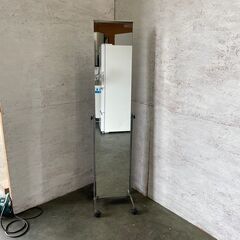 【ジモティ限定特価】 【弘益】 姿見 スタンドミラー 鏡 ノンフ...