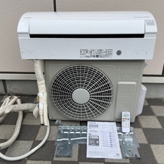 HITACHI 日立 ルームエアコン 白くまくん RAS-G22K スターホワイト 2021年製 6畳用 2.2kW 単相100V 暖房 冷房 リモコン/取説付き 動作品