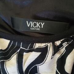 VICKY ワンピース チュニック 春夏用 M 美品の画像