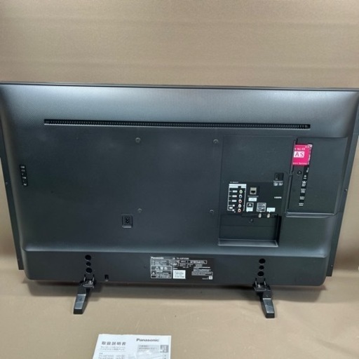 panasonic 43型/LED/4K/HDMI/USB/外付けHDD/WIFI/YouTube/テレビ/2018年製 TH-43F