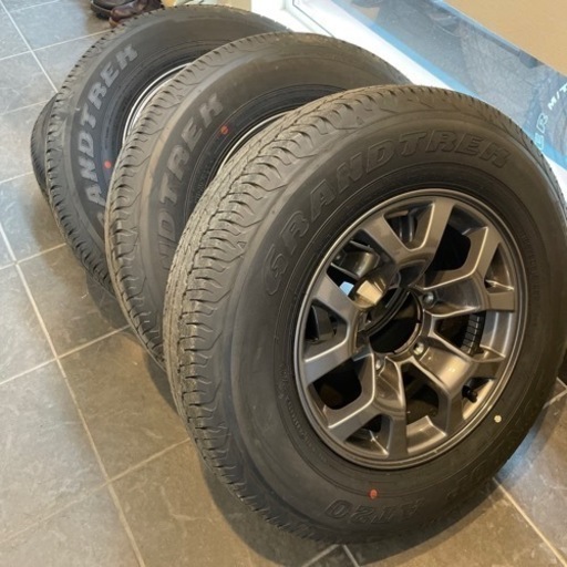 【新車外し】JB74シエラ夏タイヤホイールセット