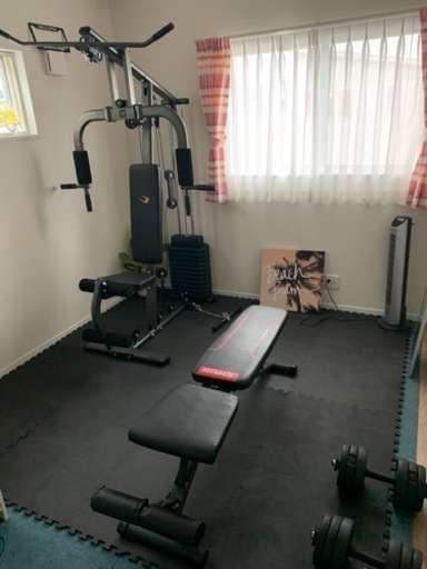 ボディメーカー　ホームジム　筋トレ