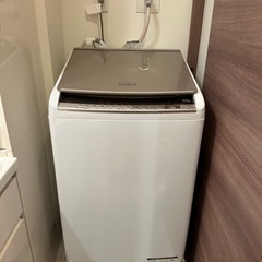 【取引中】【美品】【AI洗浄機能付き】HITACHI 縦型ドラム...