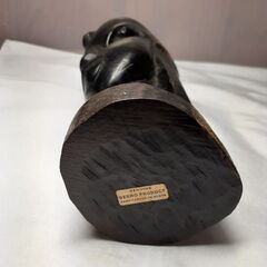 最終値下げ！ ケニア オブジェ 黒檀の画像
