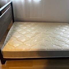ダブルベッド【4/10(水) or4/11(木)自宅まで引き取り...