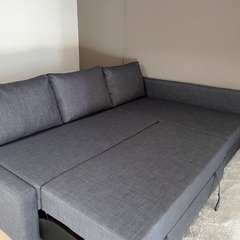 美品?IKEA FRIHETEN フリーヘーテン グレー