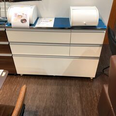 清潔なステンレス　大量収納カウンター120