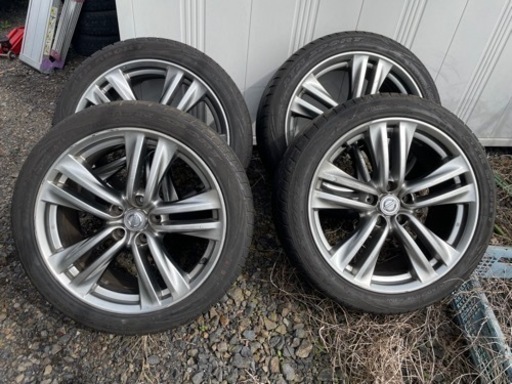 【最終値下】NISSAN フーガ　後期　typeS純正 ホイールタイヤセット（倉庫保管）