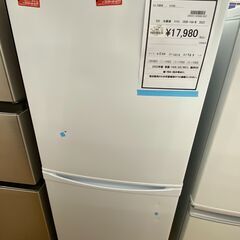 【ドリーム川西店御来店限定】 アイリス 冷蔵庫 IRSD-14A-W 142(52/90）L 23年製 動作確認／クリーニング済み 【2002211255601557】