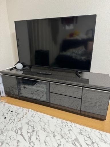 ニトリ　テレビ台　ポスティア　4K対応50型テレビ付き　本日のお取引のみ