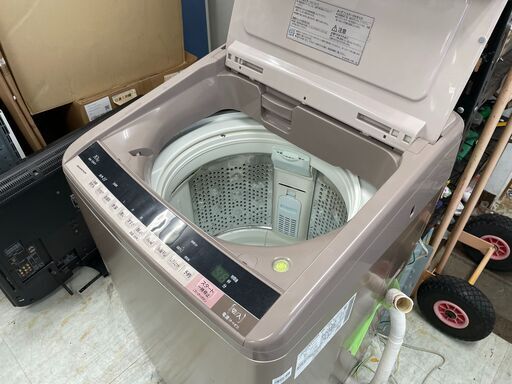 洗濯機の分解クリーニング行っています！配送設置込み　日立10K　DDモーター　2017年製　分解クリーニング済み！！