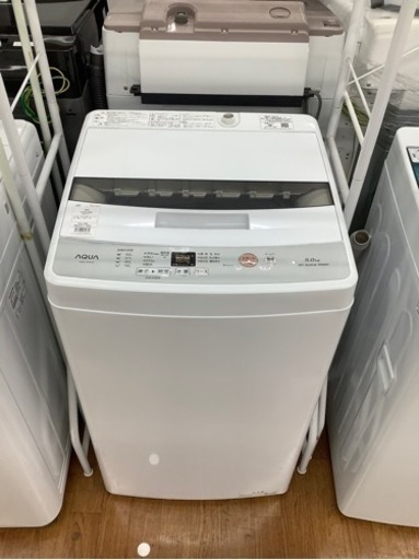 AQUA  全自動洗濯機　AQWーH54 5.0kg 2021年製　クリーニング済　50㎐＼60Hz