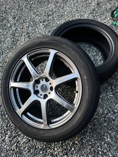 ワークエモーション ホイール1本＆タイヤ2本