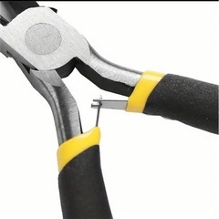 (新品)8pcs Mini Jewelry Pliers, Round Curved Needle Nose Pliers, DIY Craft Tools Kitの画像