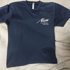 ⑥Tシャツ　レディース　サイズM　学校の部活で着てた物　ソフトボール部指定柄　　他に KUROMI、Hello kitty のバッグの画像