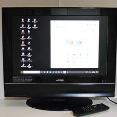 22型 モニターＴＶ ★アンプ スピーカー ケーブル付 LW-2...