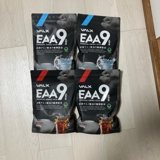 値下げしました！　バルクスEAAコーラ味2袋スポーツドリンク味2袋併せて4袋！