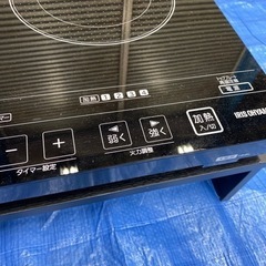 【決まりました】作動OK アイリスオーヤマ IHクッキングヒーター 調理器具の画像