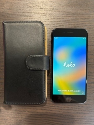 iPhone8本体と手帳型ケースセット