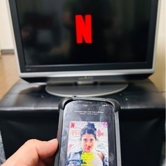 テレビ + chromecast 