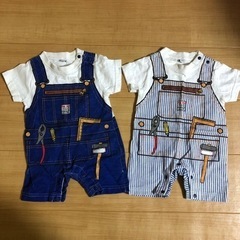 最終お値下げ😊 子供服★ロンパース70size 2枚セット