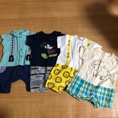 最終お値下げ😊 子供服★ロンパース70size 4枚セット