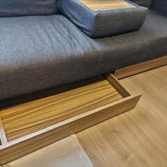 家具 ソファ 3人掛けソファの画像