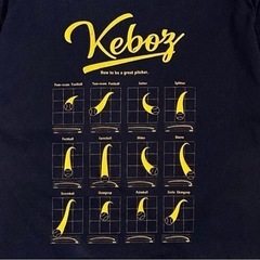 KEBOZ バックプリント Tシャツ LLの画像