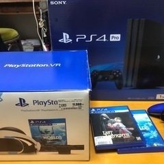 ps4pro 1TB 7200B jetblack ＋psvr