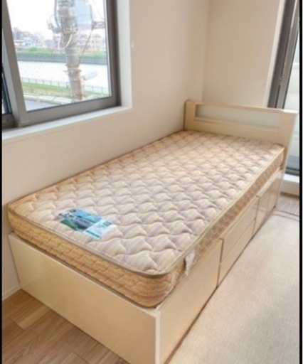 家具 ベッド シングルベッド