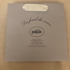 新品　ジェラートピケスムージィ上下、小袋付き肌触りいいですの画像