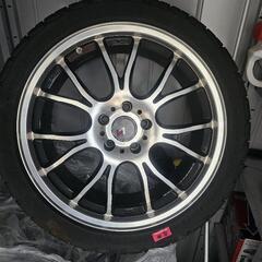 245/40r19 夏タイヤ、ホイール、ナット